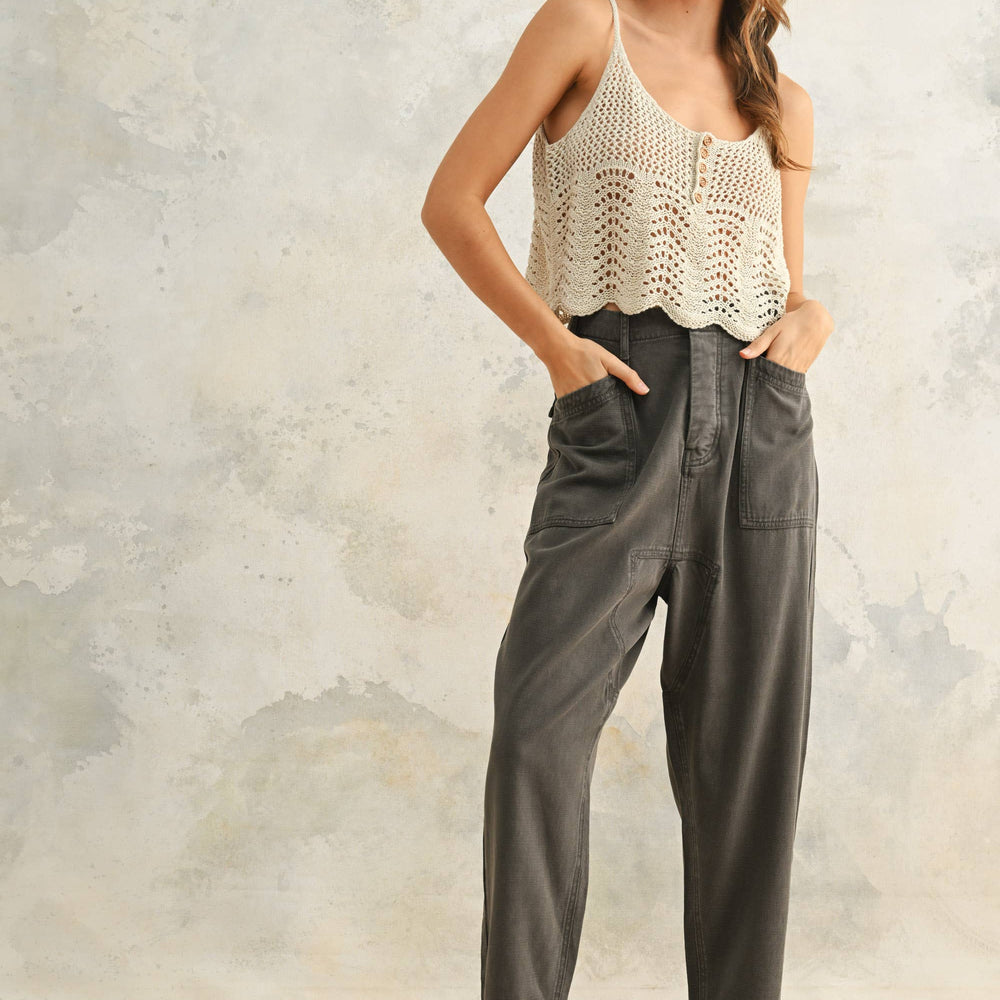 
                      
                        New Tencel Loose Pants - Cream
                      
                    