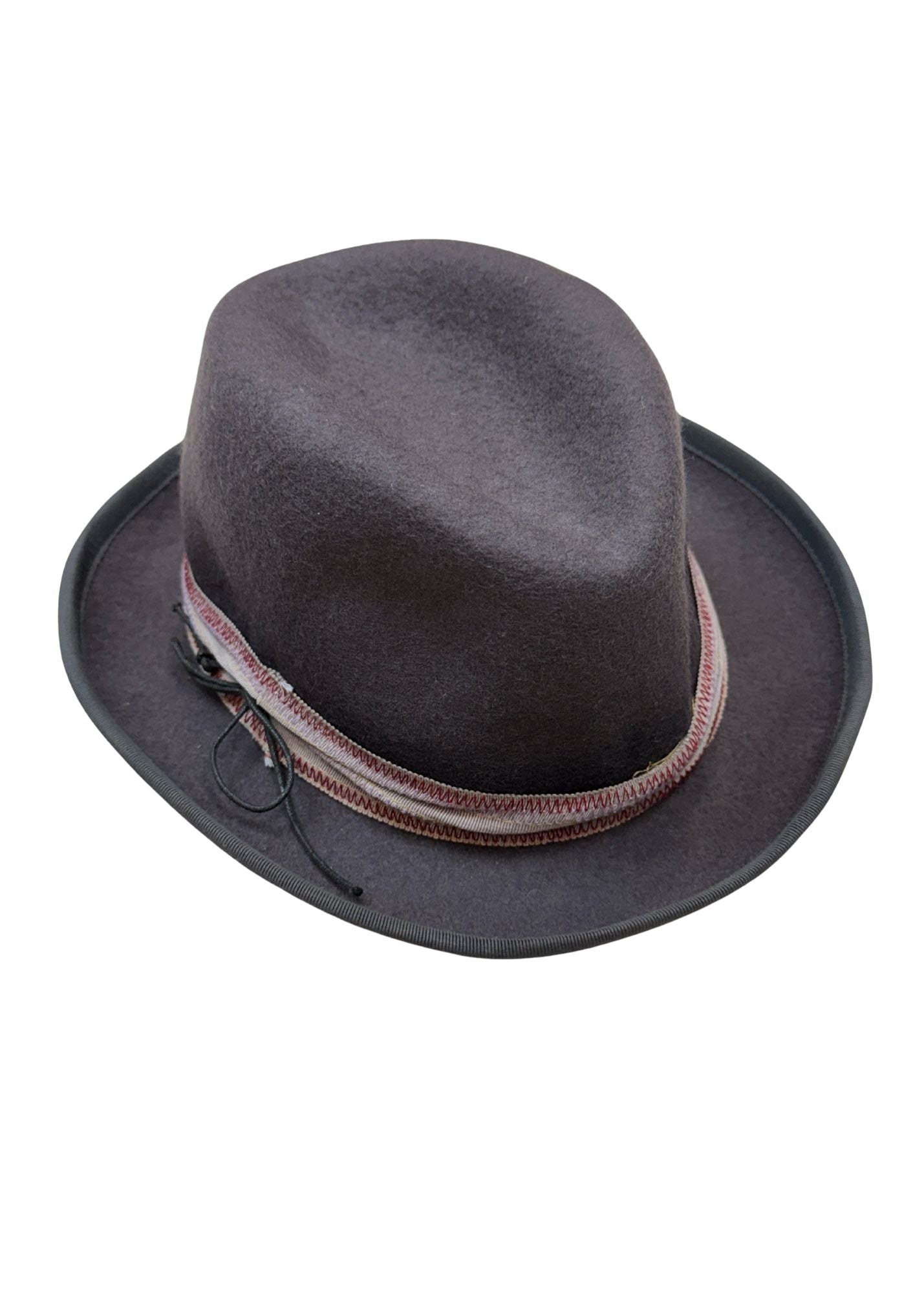 Vintage Albertus Swanepole Brown Wool Hat