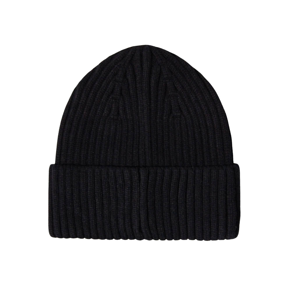 Hatphile Matsumoto Hoji Japanese Frog Patch Art Beanie - Black