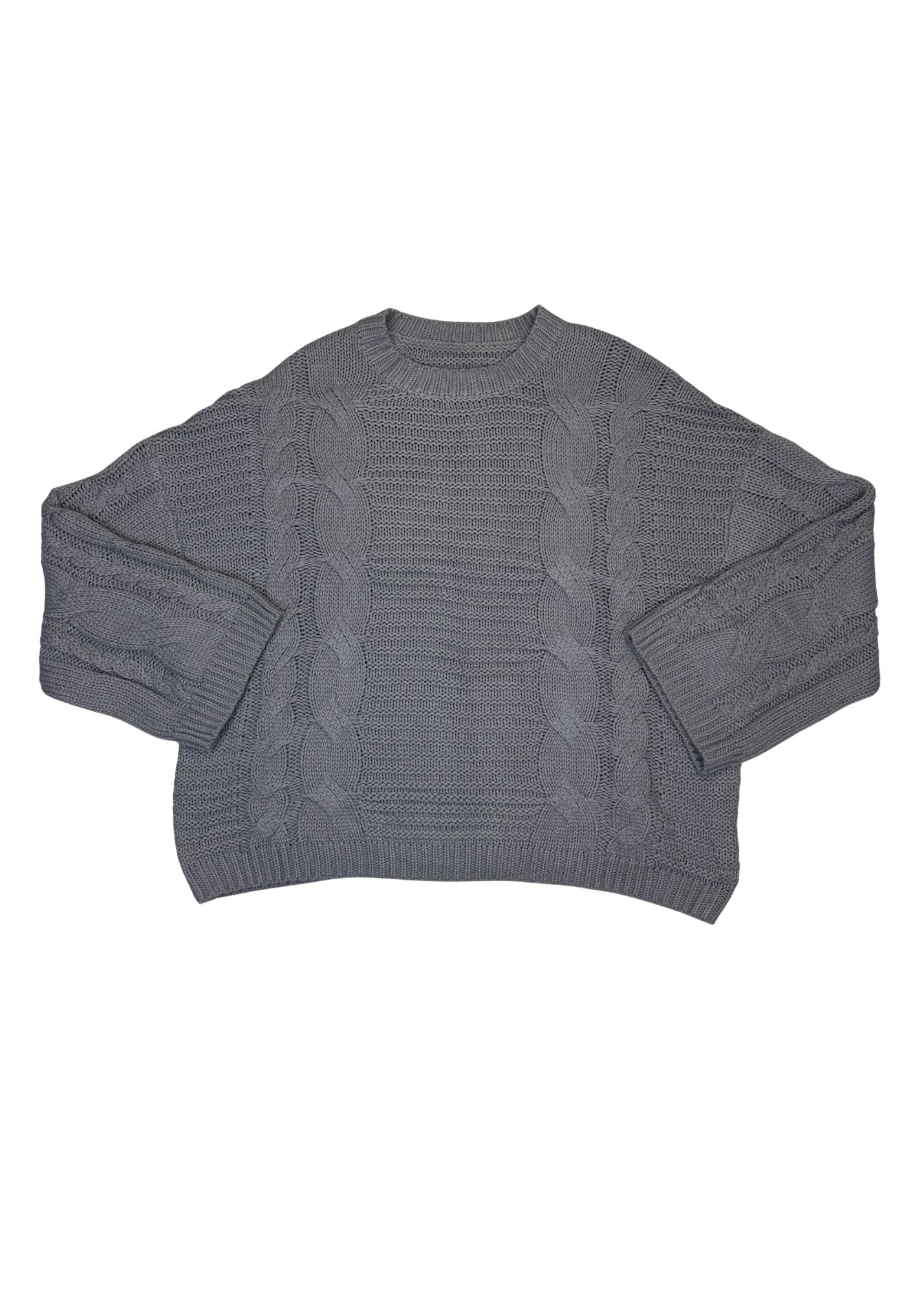 Pre-loved Lilac/Gray Sweater - Size XXL