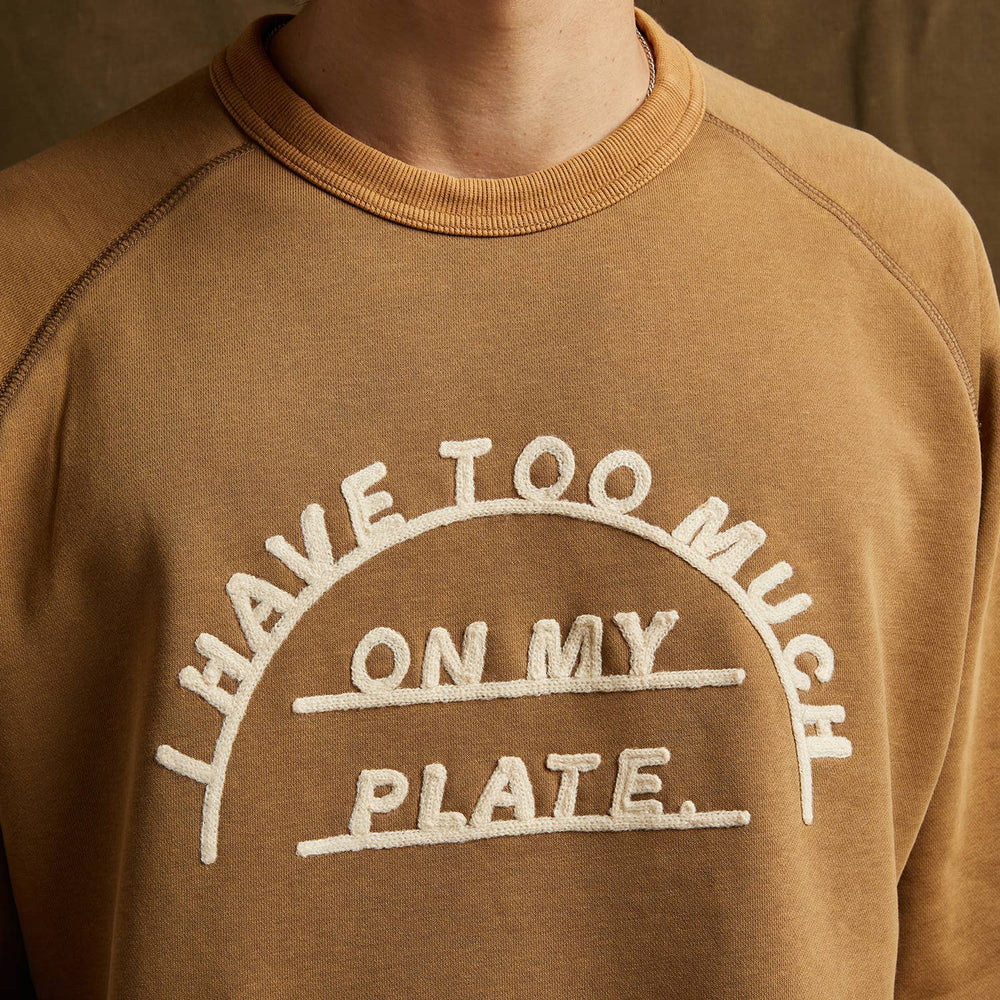 
                      
                        Too Much on My Plate Crewneck
                      
                    
