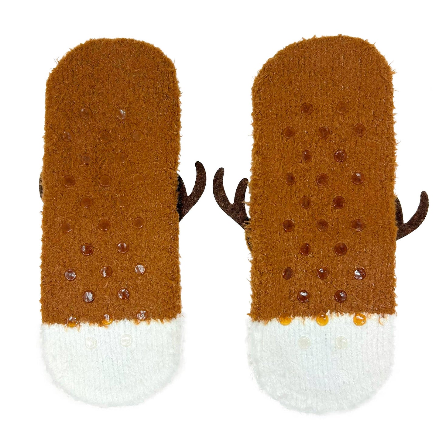 My Deer | Women's Funny Fuzzy Socks with Grippers