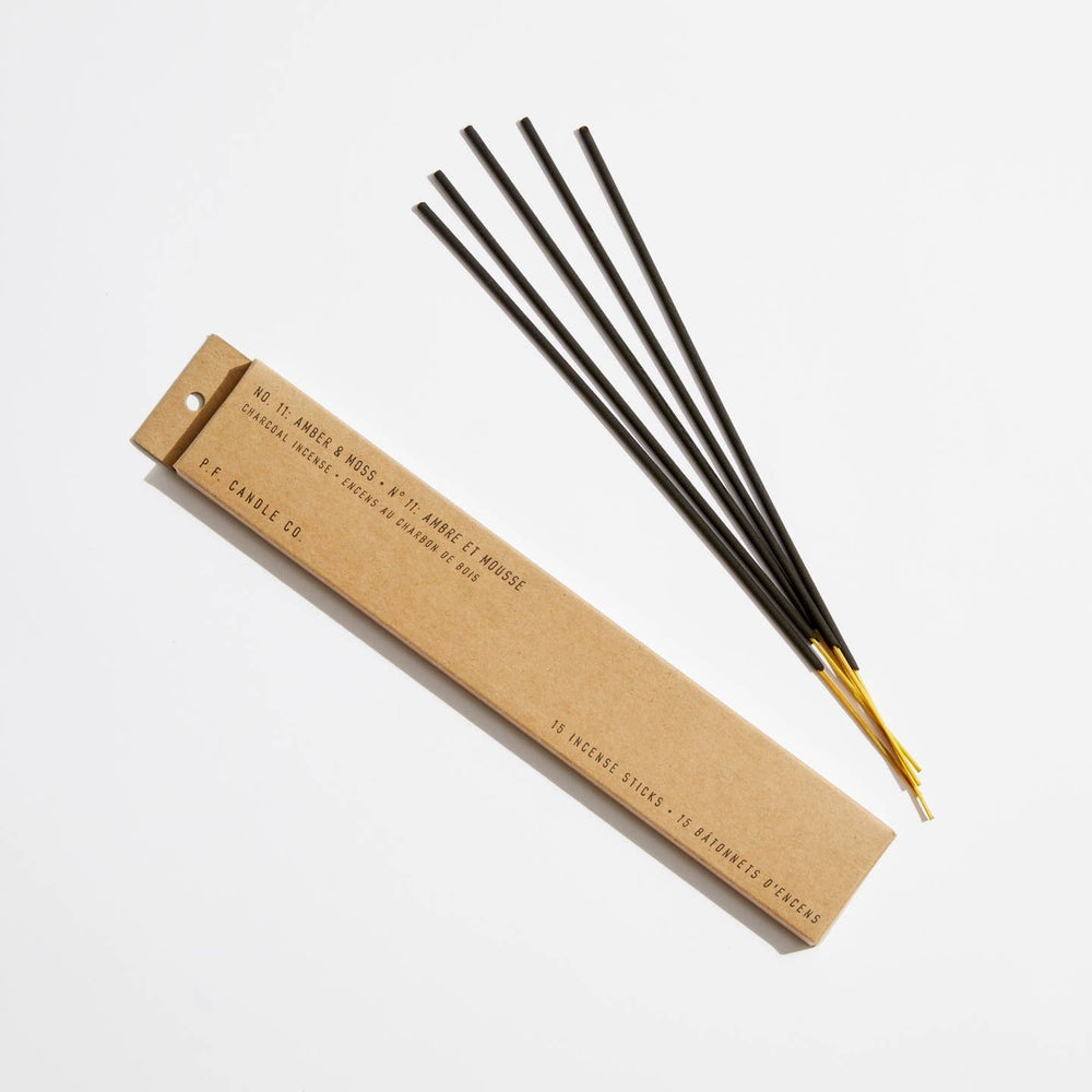 Amber & Moss Incense - Pack of 15