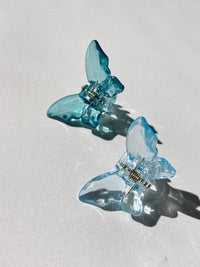 Butterfly Mini Claw Hair Clips Set - 2pc