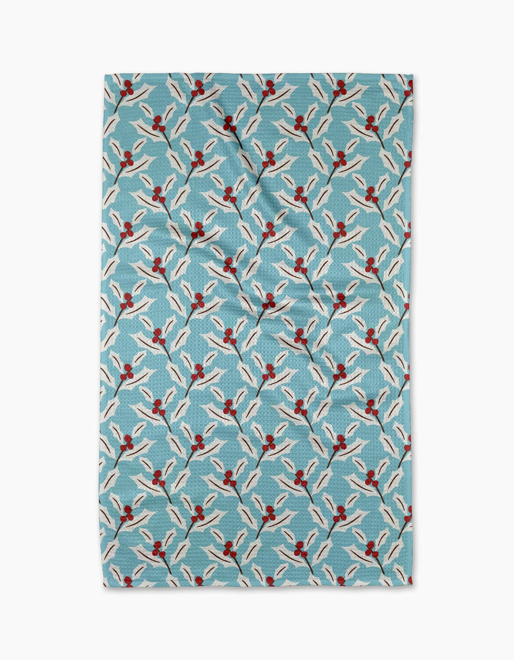 Winter Holly Tea Towel