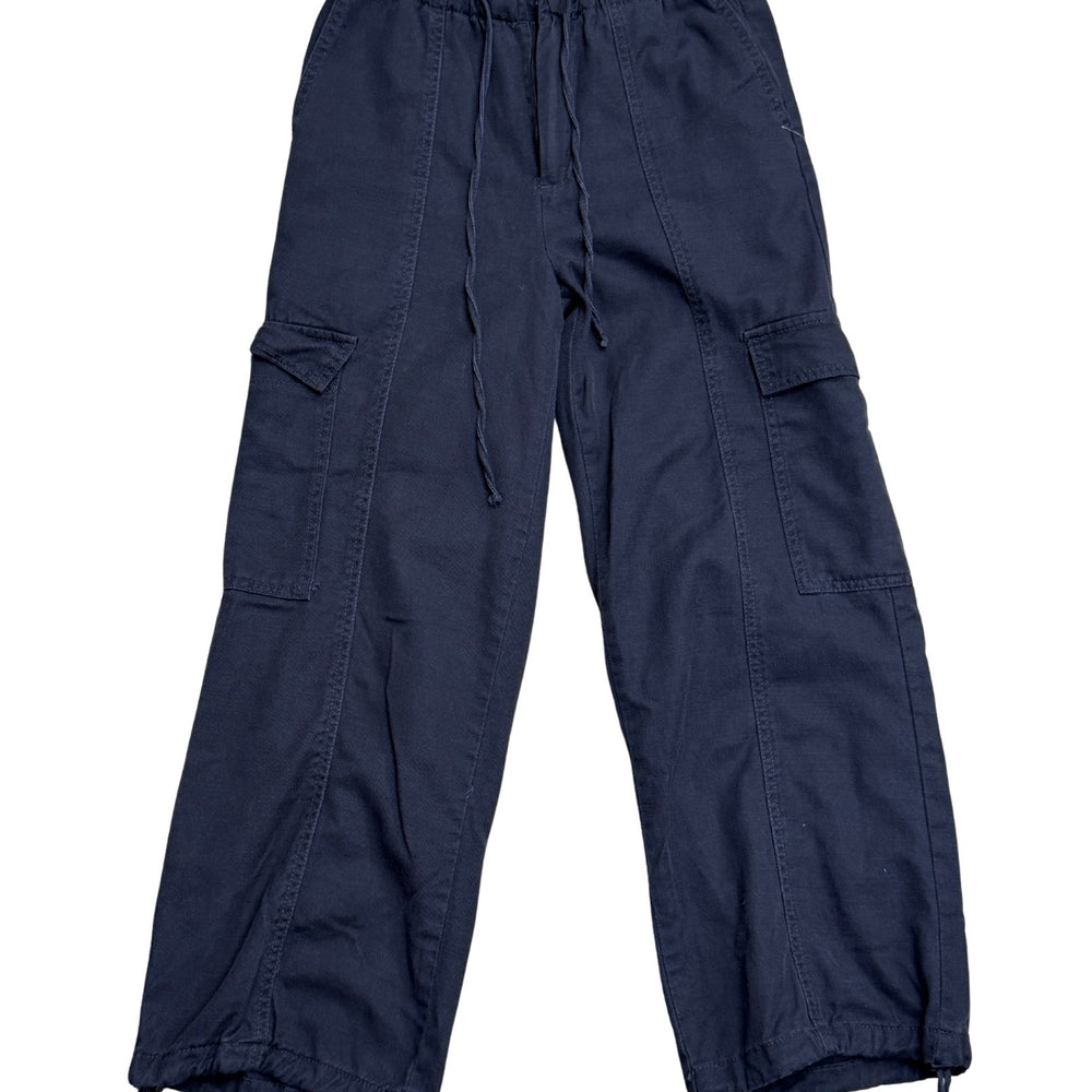 Pre-Loved Black Parachute Pants - Size XS/S