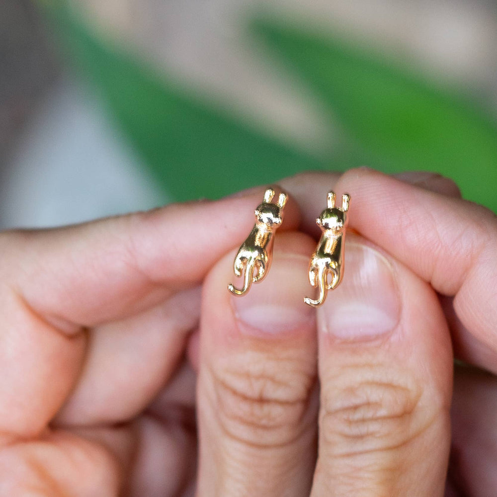 
                      
                        Meow Studs - 18K Gold Plated
                      
                    