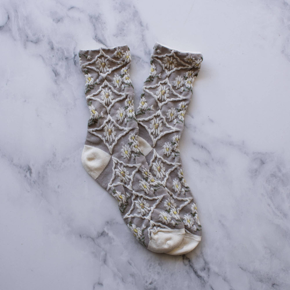 
                      
                        Women's Antique Floral Casual Socks
                      
                    