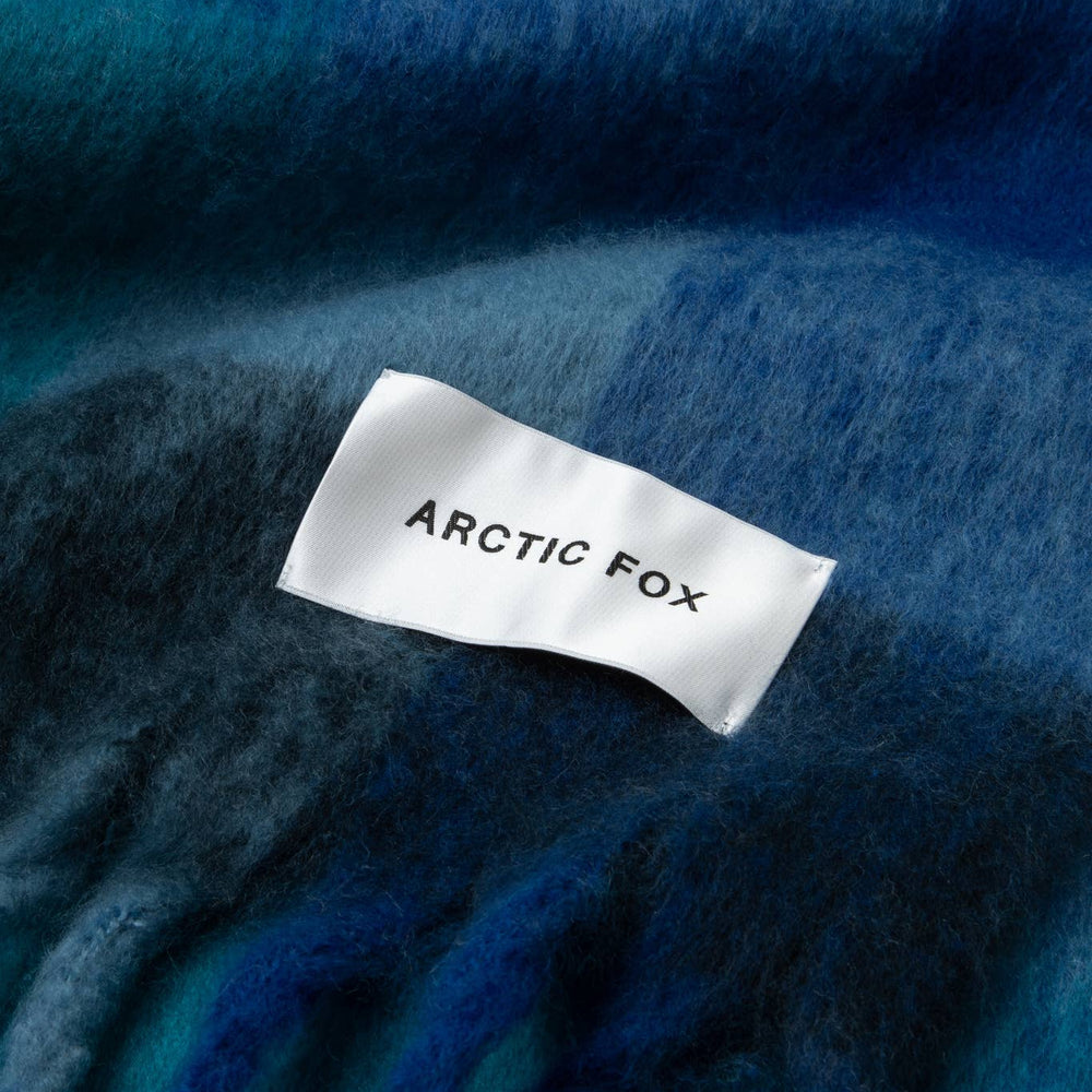 
                      
                        The Reykjavik Scarf - 100% Recycled - Blue Check
                      
                    