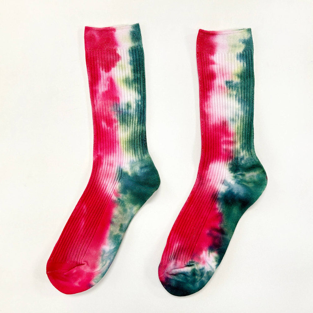 Merry Hand-dyed Dressy Socks