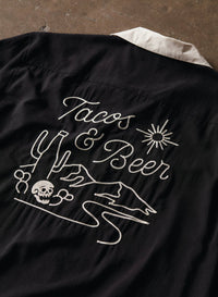 Tacos & Beer Casual Button Down Shirt - Unisex