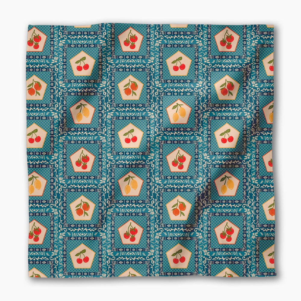 Italian Tiles Dinner Napkins