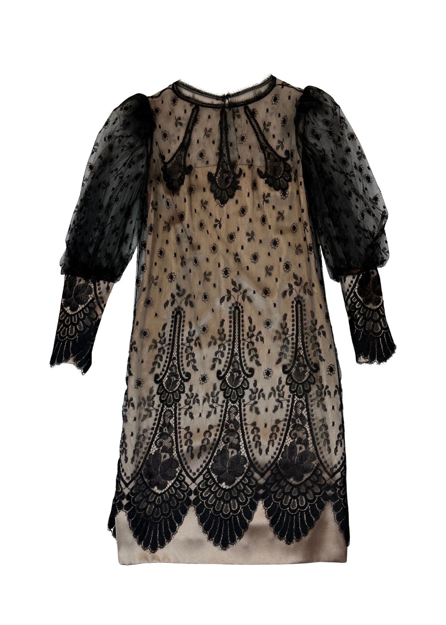 mara embroidered mini dress Max Mara Embroidered Sabl Mini Dress In Black - 50% Off