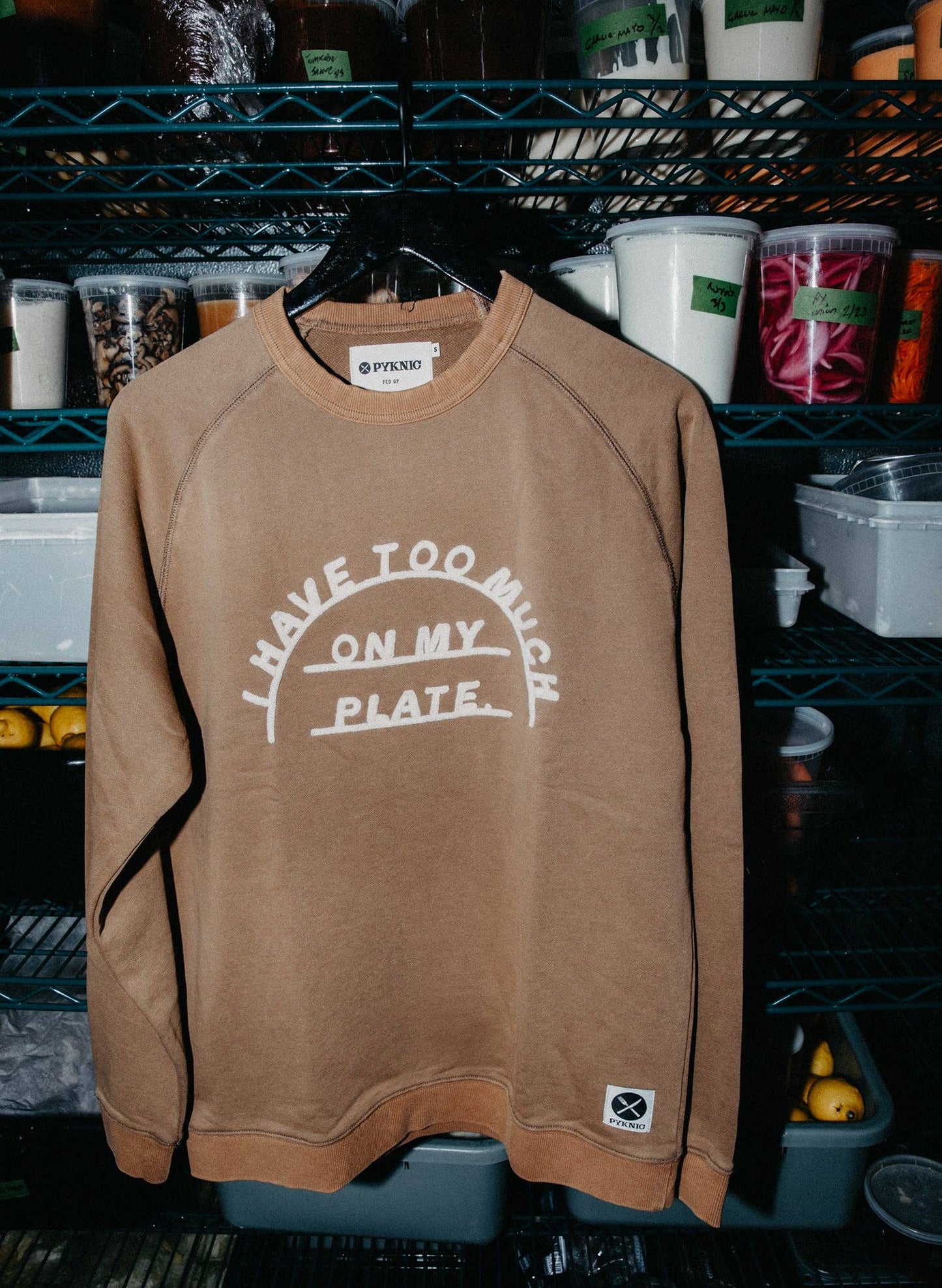 Too Much on My Plate Crewneck