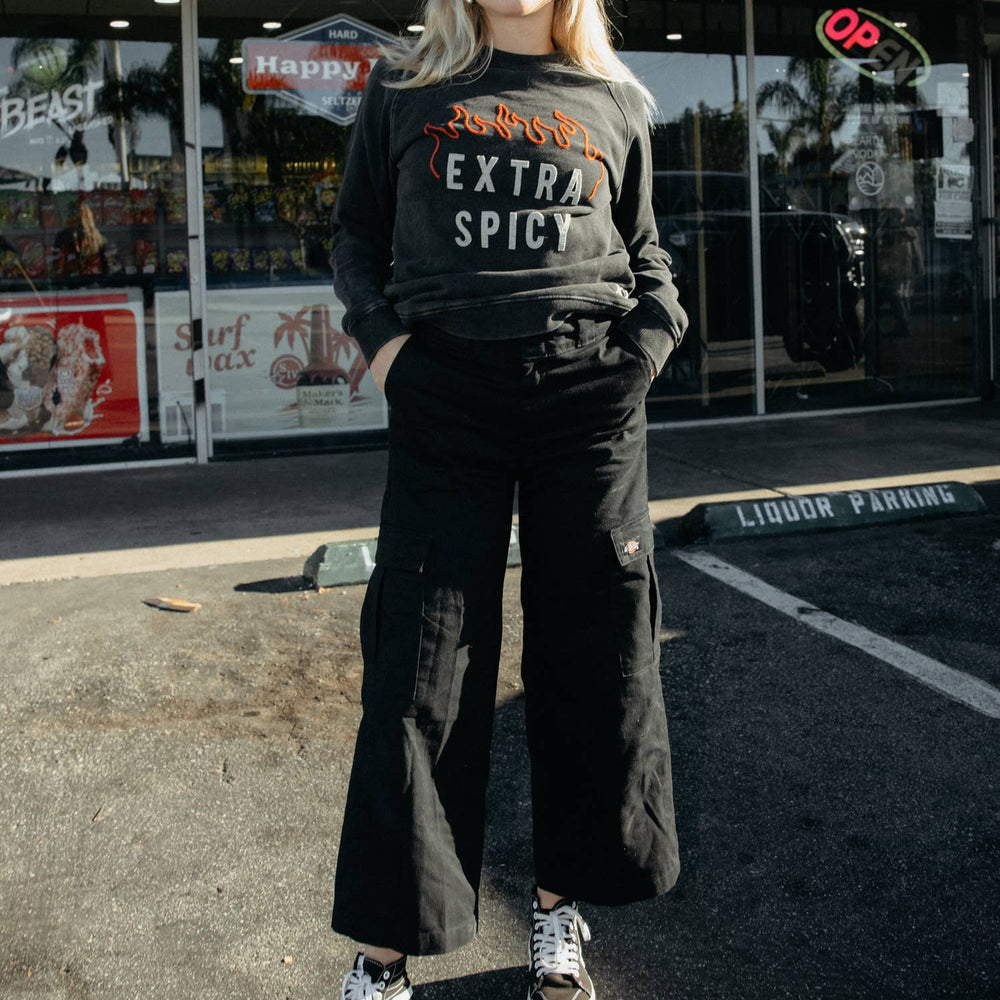 
                      
                        Extra Spicy Chainstitch & Felt Crewneck Sweatshirt - Unisex
                      
                    