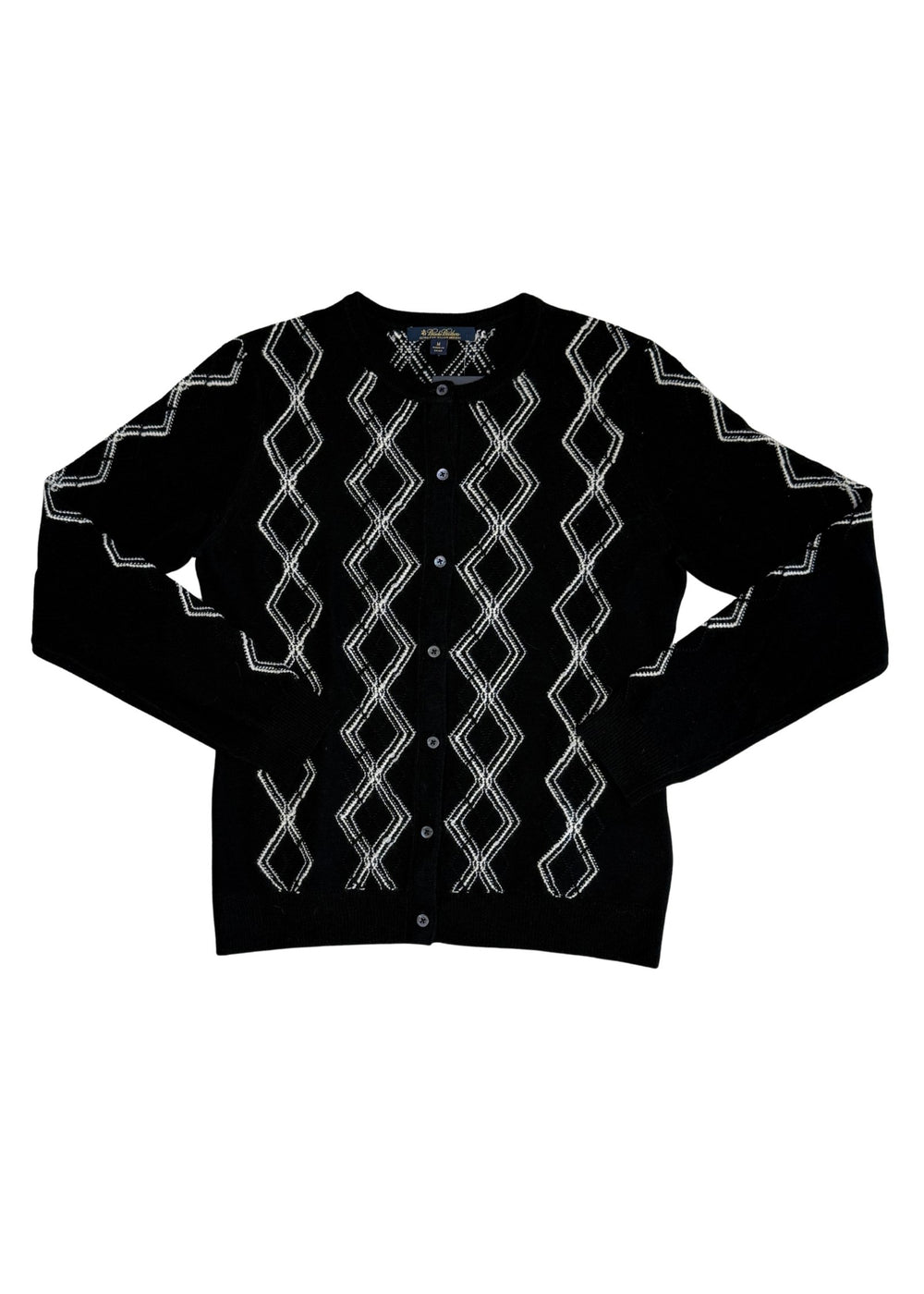 Pre-loved Brooks Brothers Merino Wool Cardigan - Size M