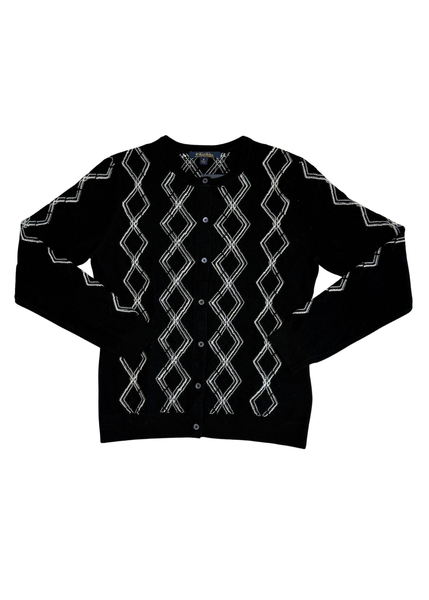 Pre-loved Brooks Brothers Merino Wool Cardigan - Size M