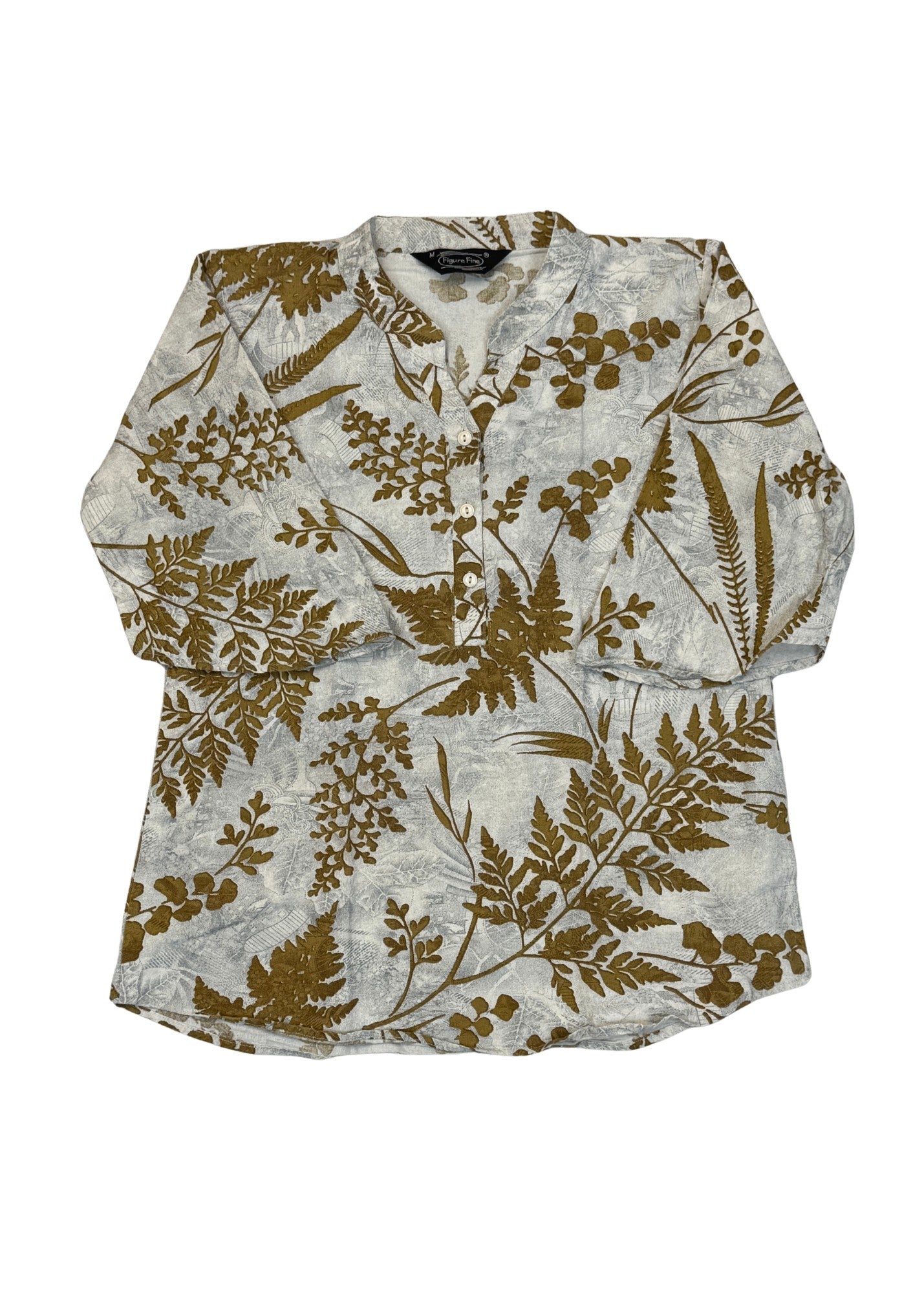 Pre-loved Botanical Tunic & Pant Set - Size S