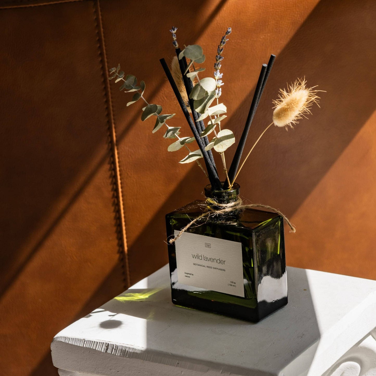 Eucalyptus & Sicilian Citrus Reed Diffuser with Flowers