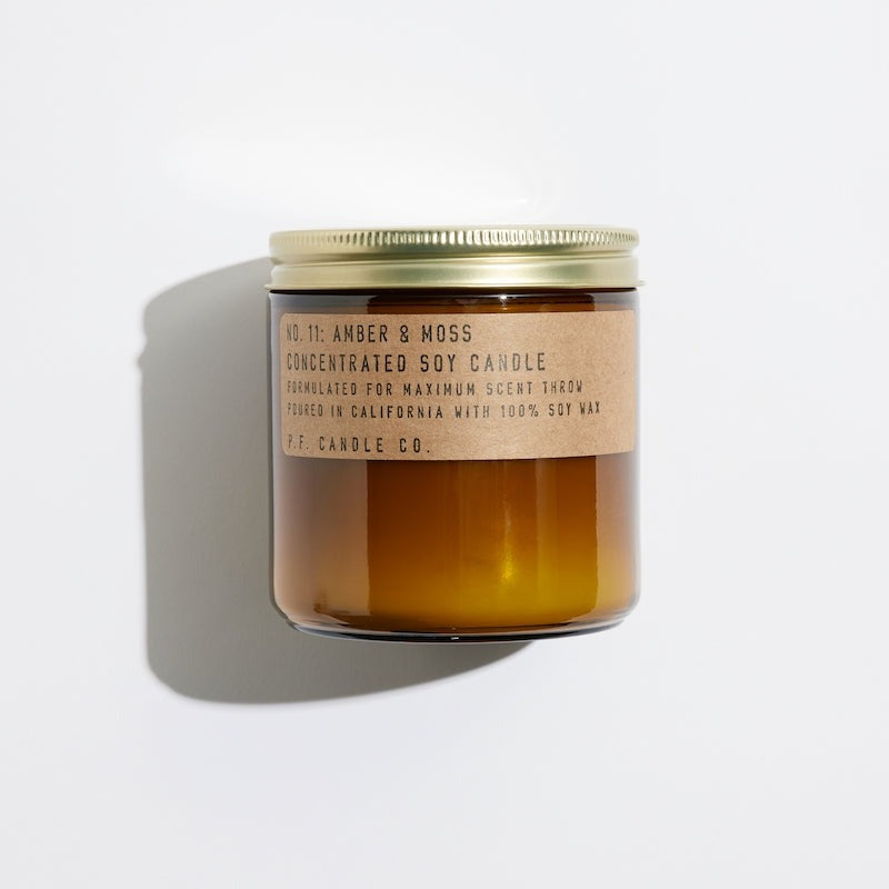 Amber & Moss Large Concentrated Soy Candle