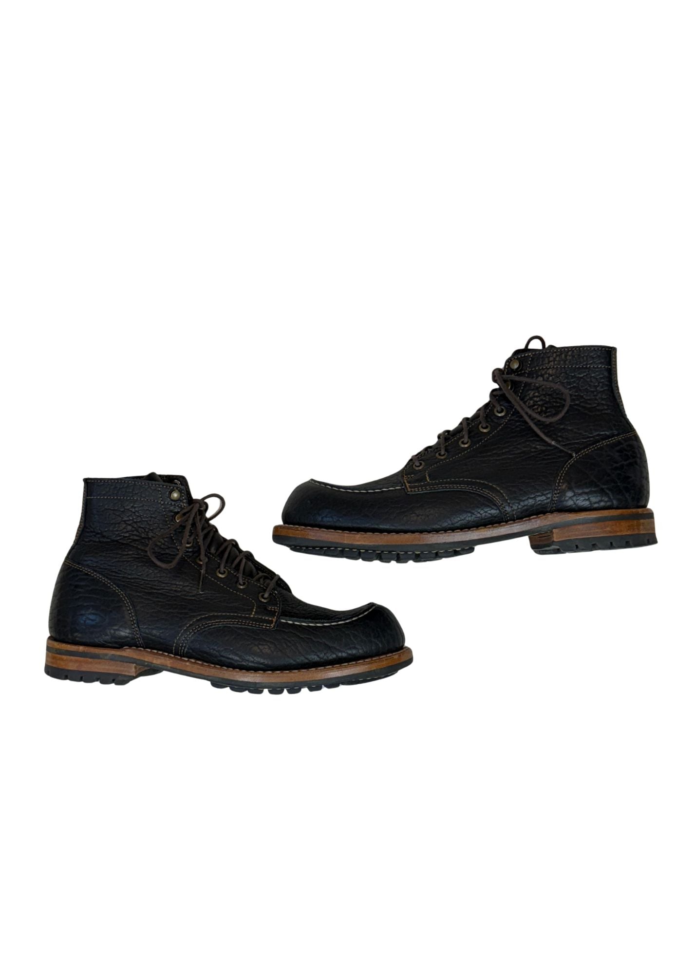 Pre-loved Truman Boot Co. Men’s Buffalo Leather Work Boots - Size 9.5