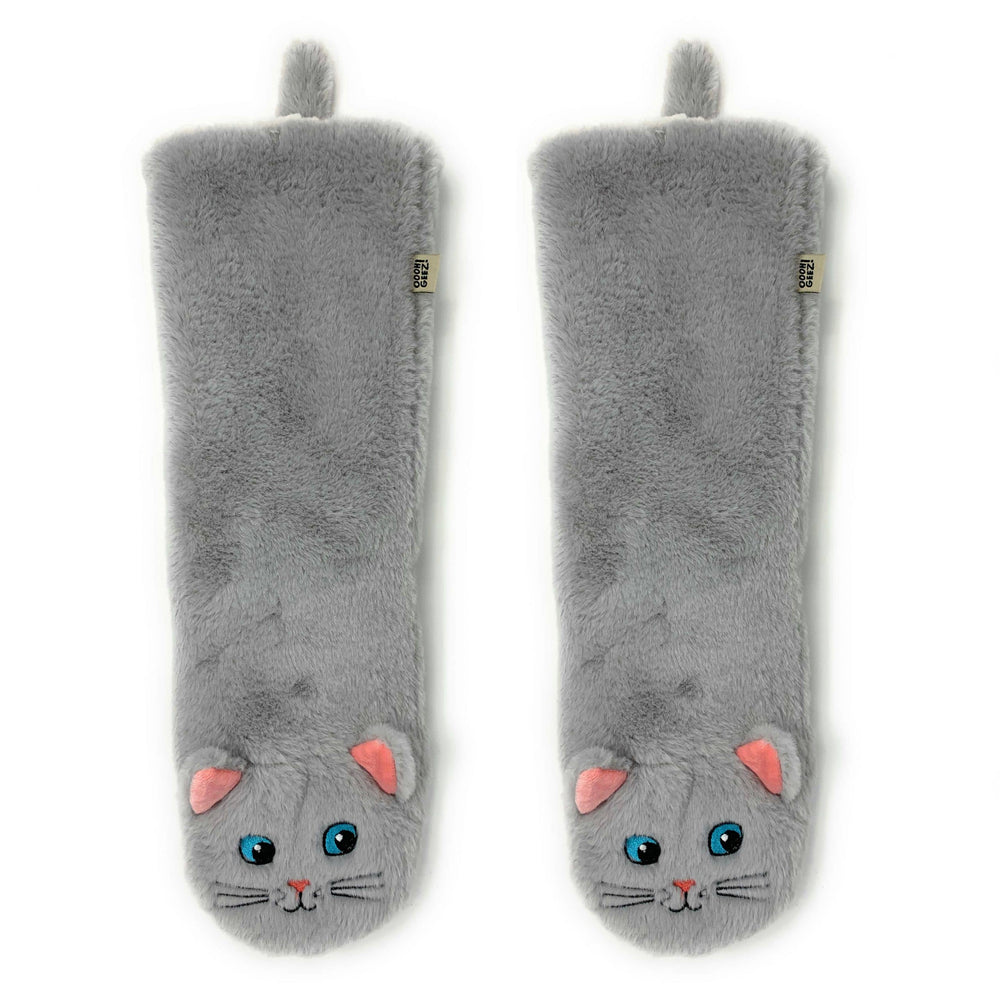 Here Kitty Kitty | Women's Funny House Fuzzy Slipper Socks