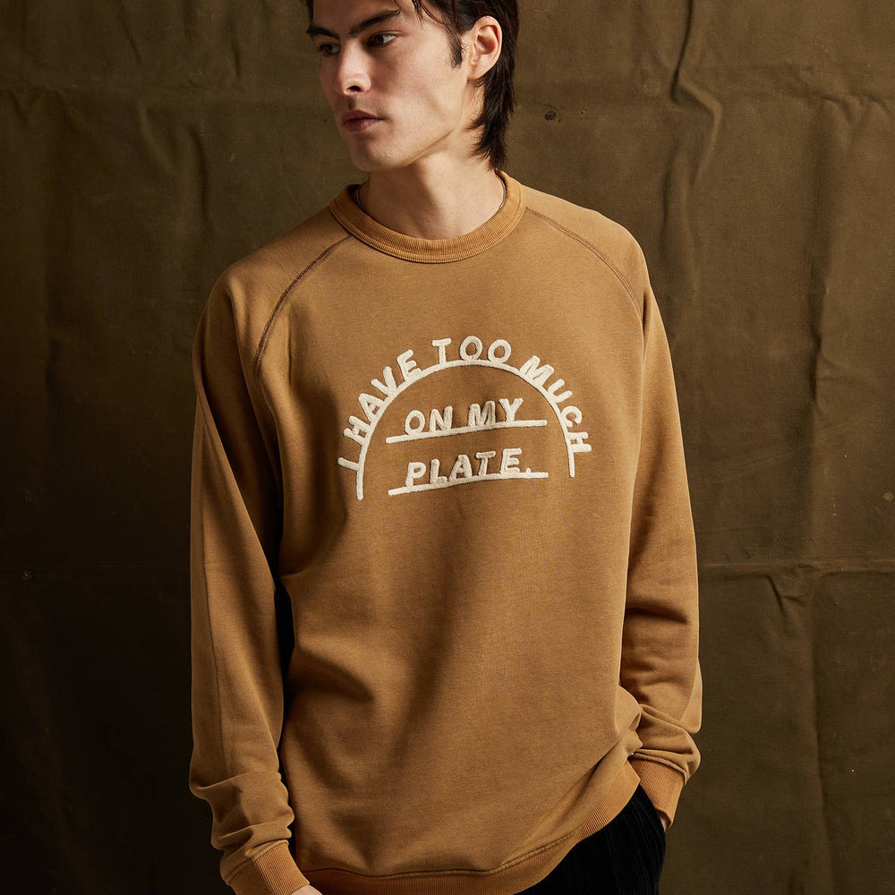 
                      
                        Too Much on My Plate Crewneck
                      
                    