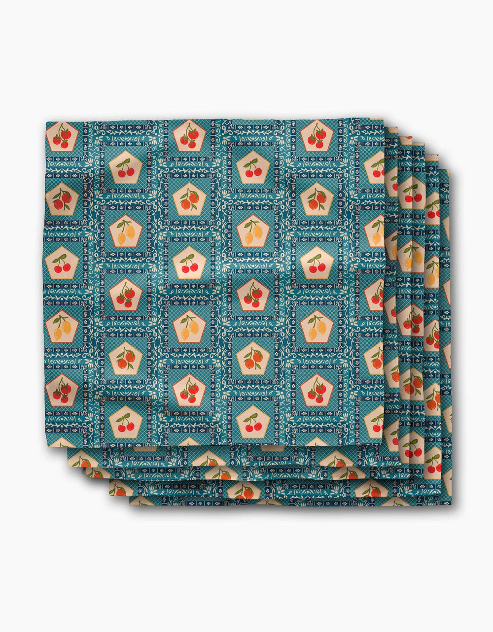 Italian Tiles Dinner Napkins