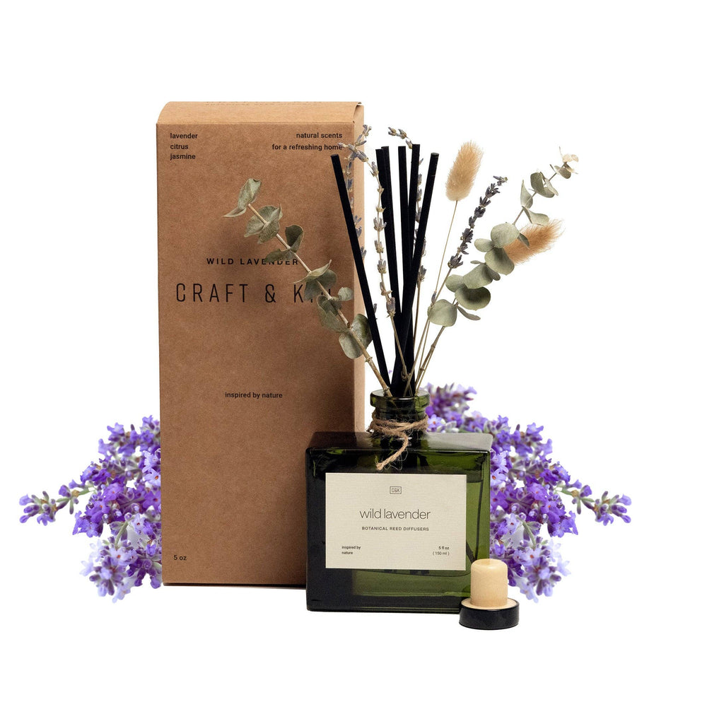 
                      
                        Green Glass Reed Diffuser with Flowers
                      
                    