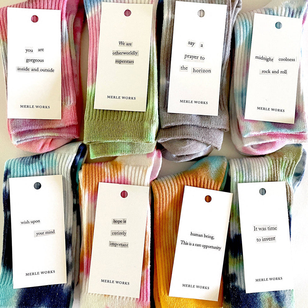 
                      
                        Scoot Tie-Dye Dressy Socks
                      
                    