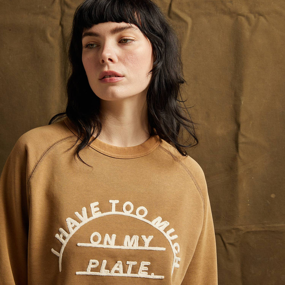 
                      
                        Too Much on My Plate Crewneck
                      
                    