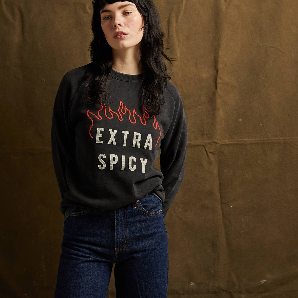 
                      
                        Extra Spicy Chainstitch & Felt Crewneck Sweatshirt - Unisex
                      
                    