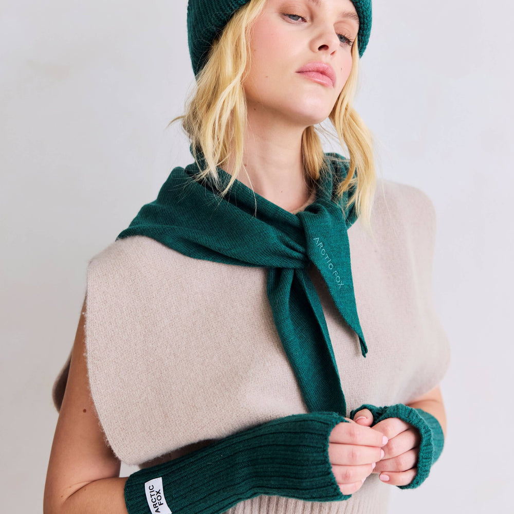 
                      
                        Merino Wool Fingerless Gloves - Alpine Fern
                      
                    