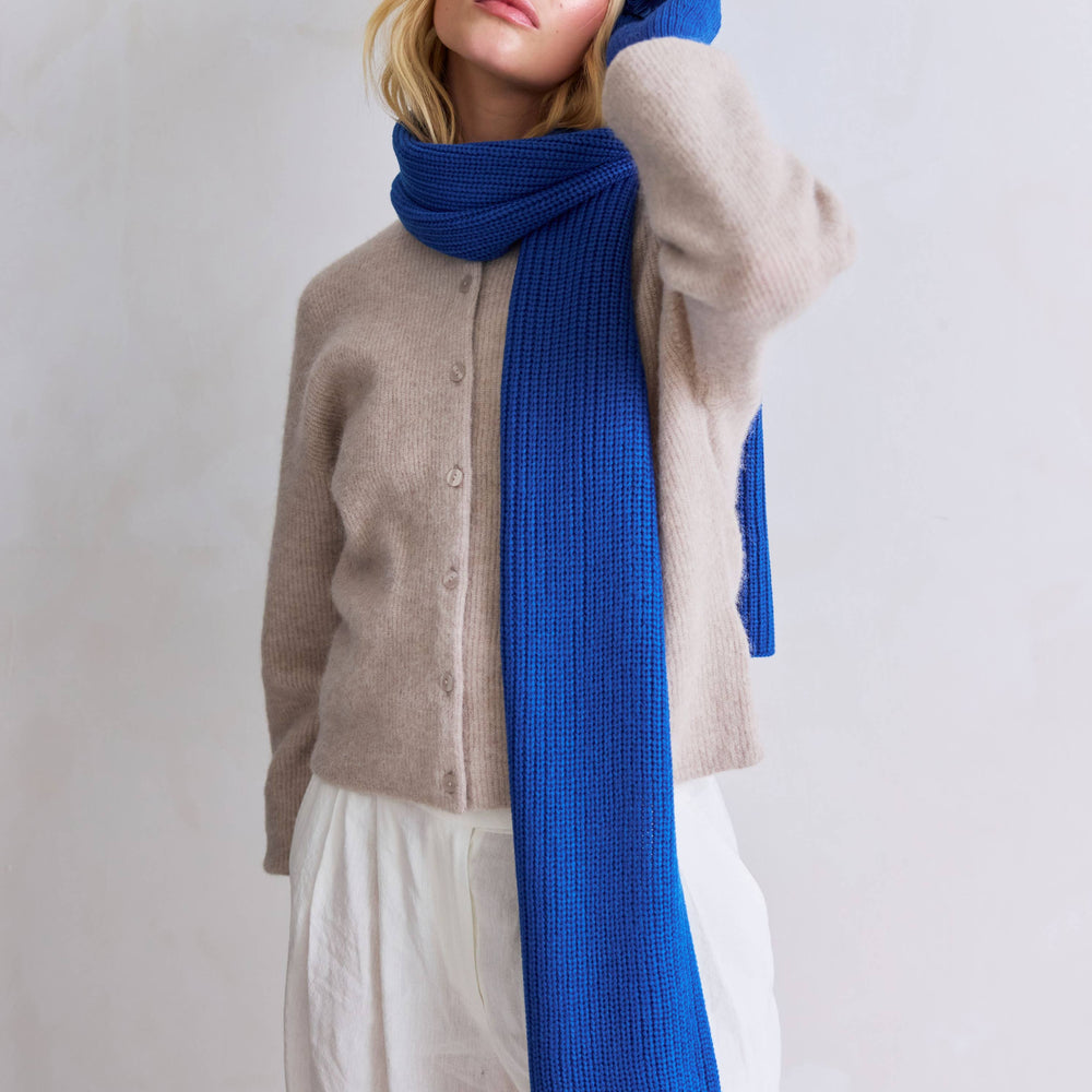 Recycled Bottle Scarf - Ocean Blue