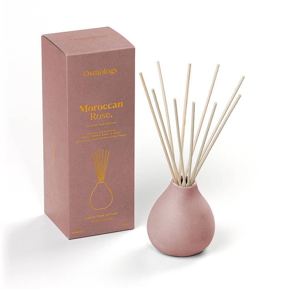 Moroccan Rose Reed Diffuser - Rose Tonka and Musk