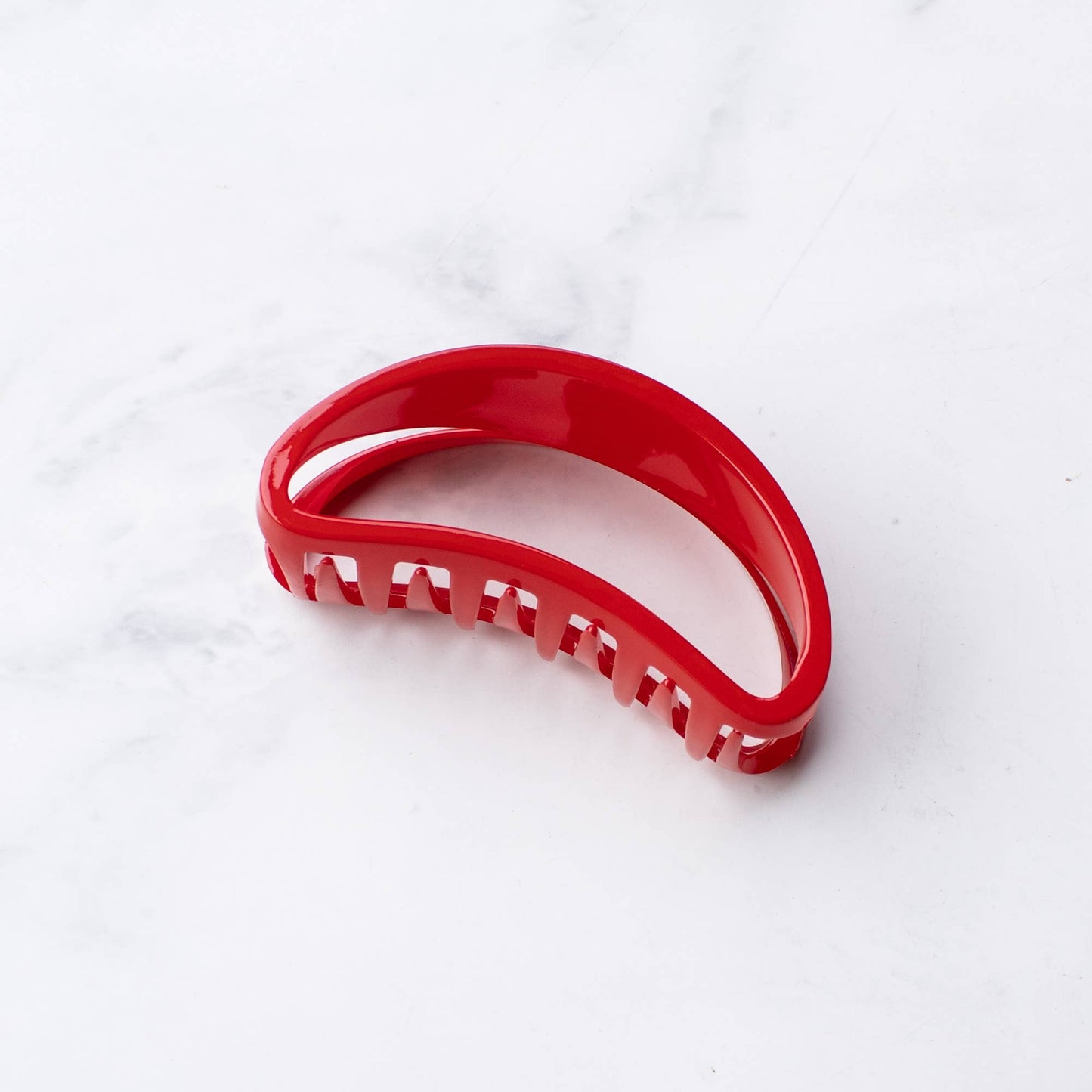 Glossy Bean Hair Clip