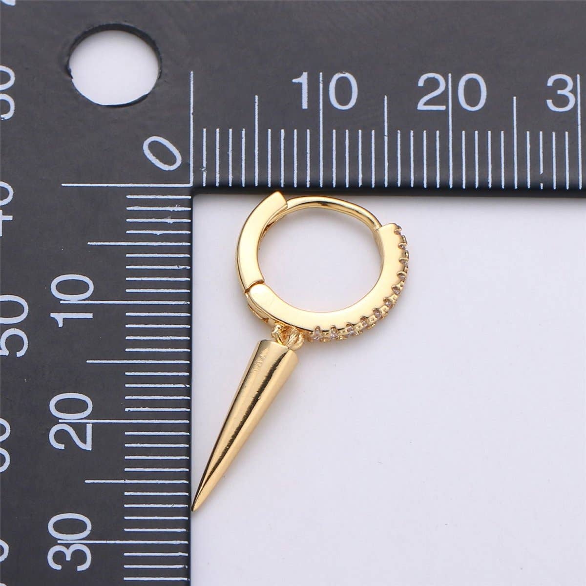 Gold Filled Spike Earrings