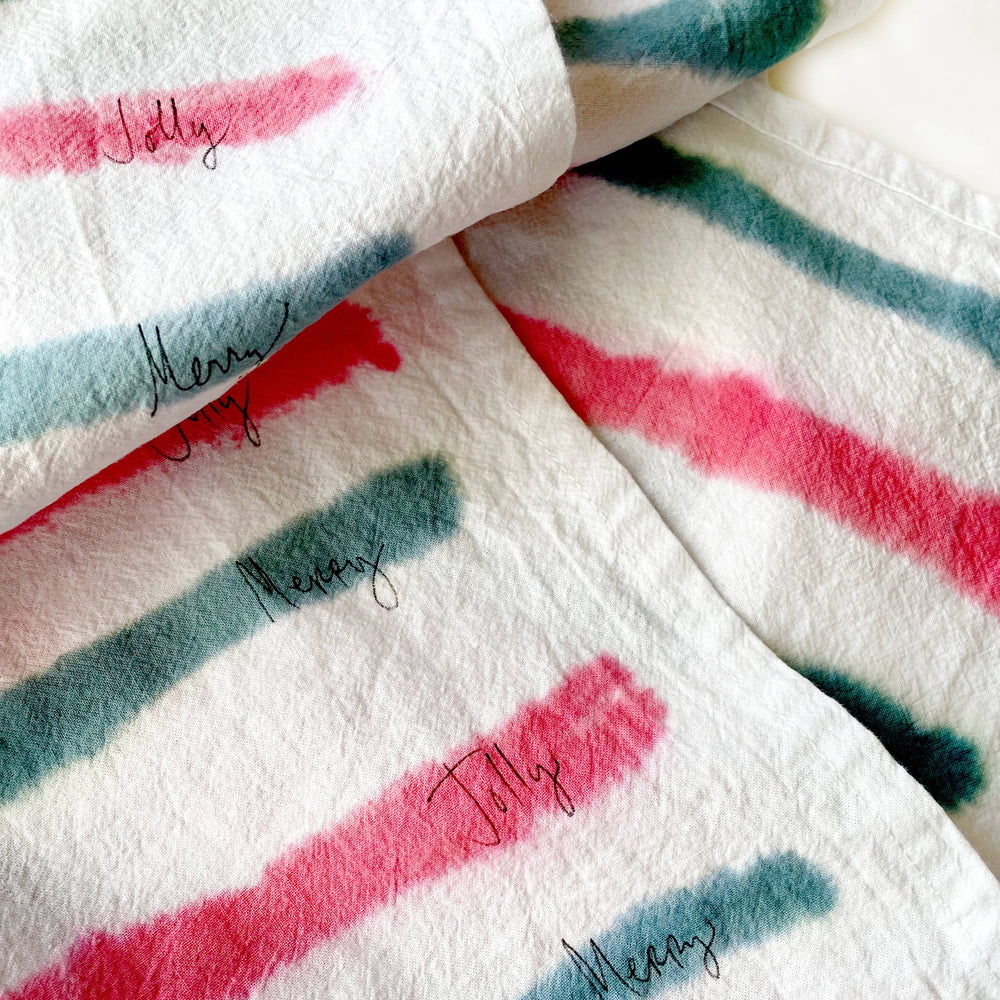 
                      
                        Holiday Hand-painted Tea Towel
                      
                    