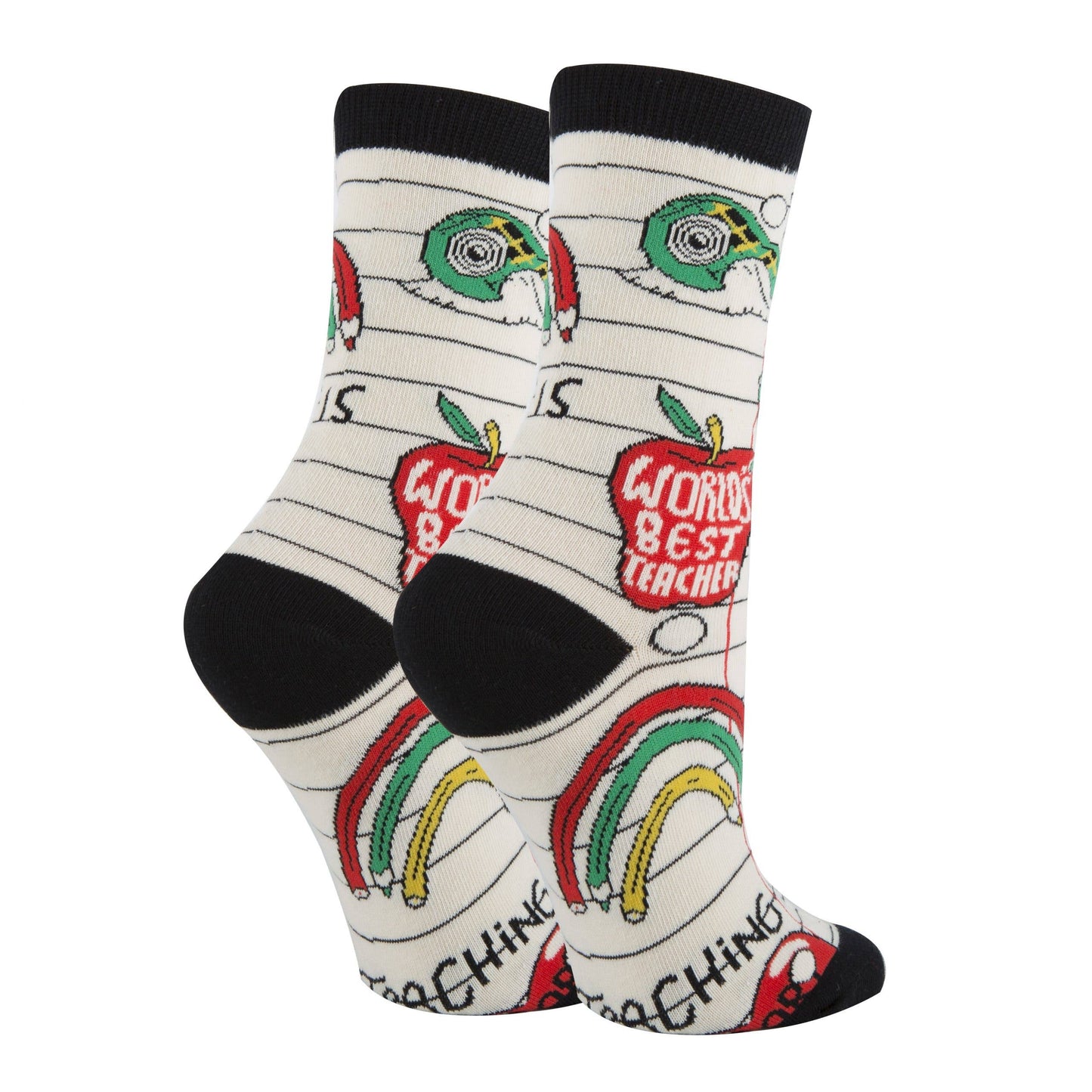 Heart Work | Women's Funny Crew Socks