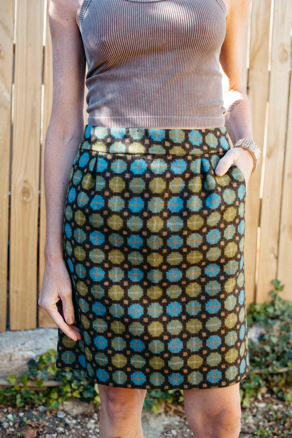 Pre-Loved Boden Retro Mod Skirt - Size M