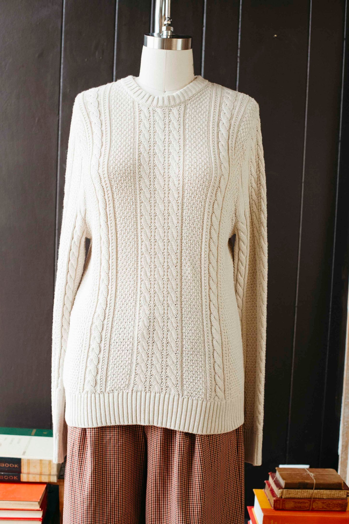 Pre-loved Braided Sweater - Size M