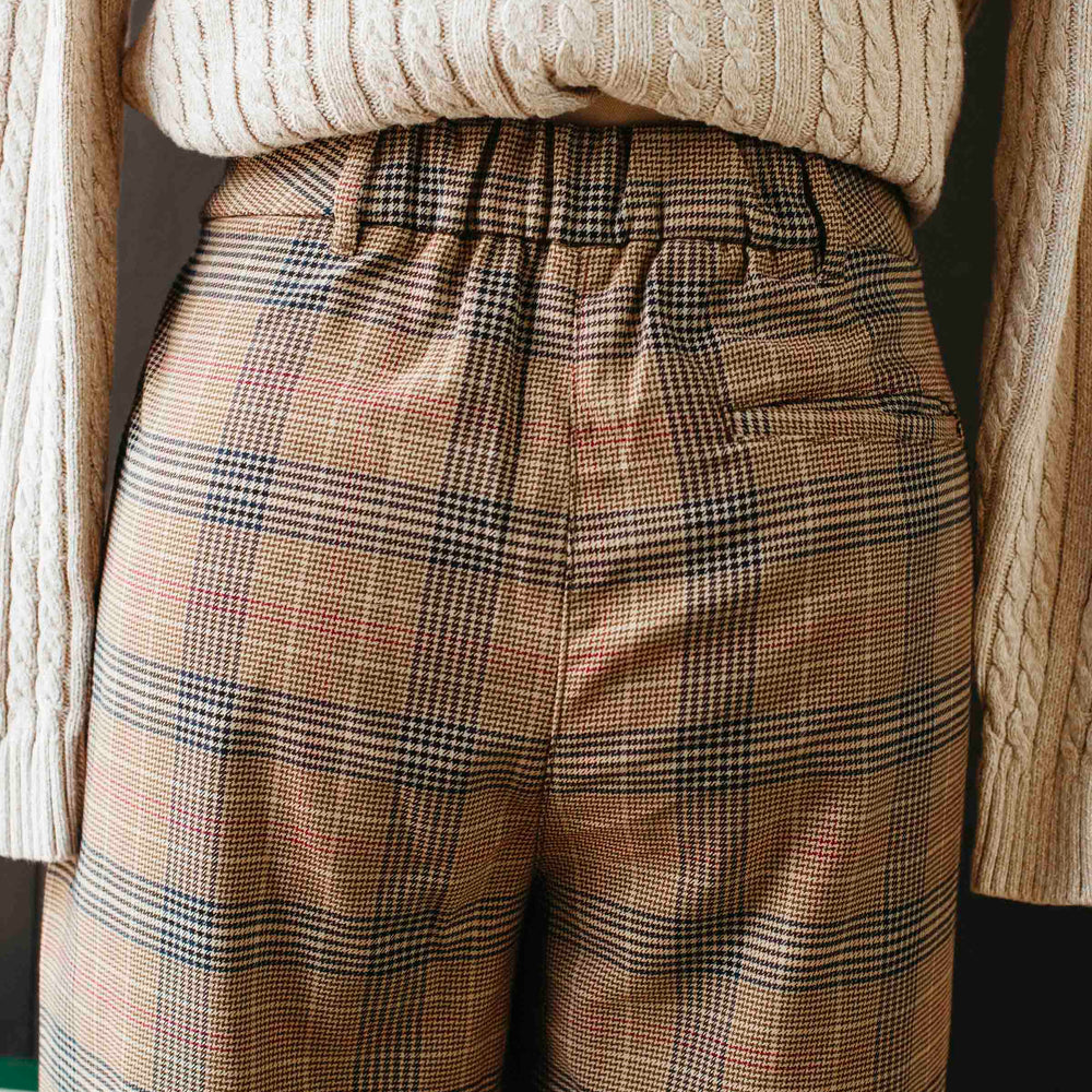 
                      
                        Pre-loved Brown Red & Black Plaid Trouser - Size M
                      
                    