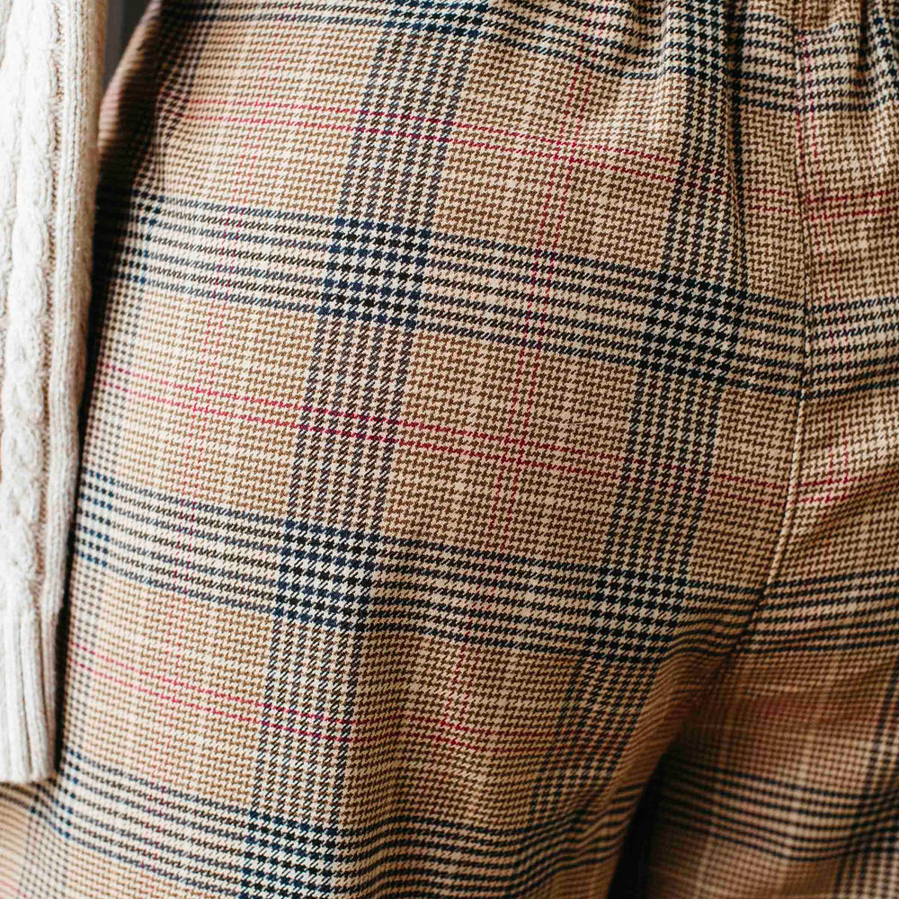 
                      
                        Pre-loved Brown Red & Black Plaid Trouser - Size M
                      
                    