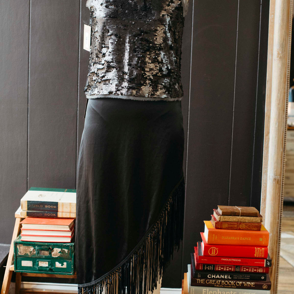 
                      
                        Pre-loved Graphite Sequin Cami Top - Size M
                      
                    