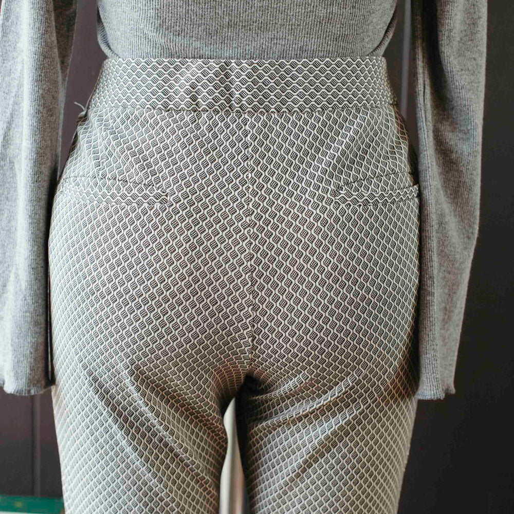 
                      
                        Pre-loved Black & White Patterned Trouser - Size M
                      
                    