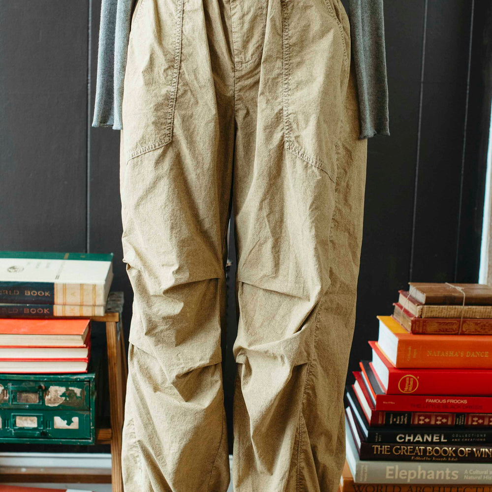 Pre-loved Khaki Parachute Pant - Size S