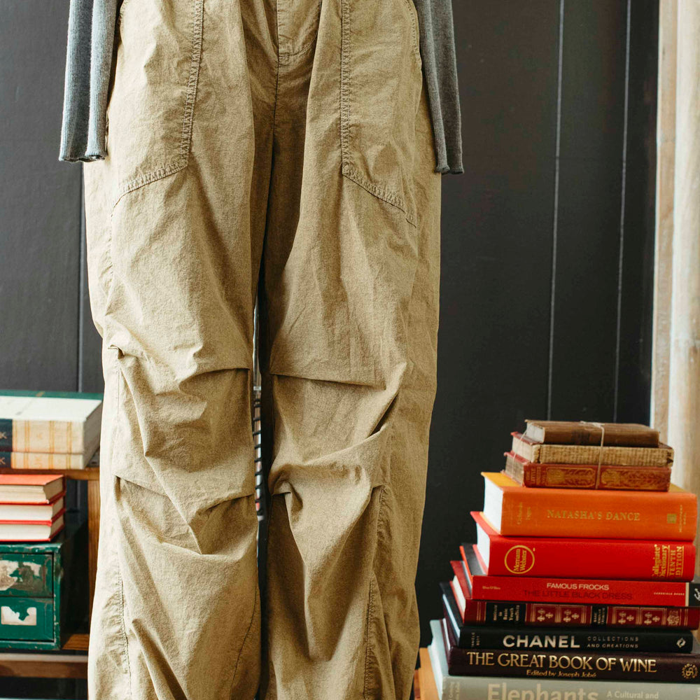 Pre-loved Khaki Parachute Pant - Size S