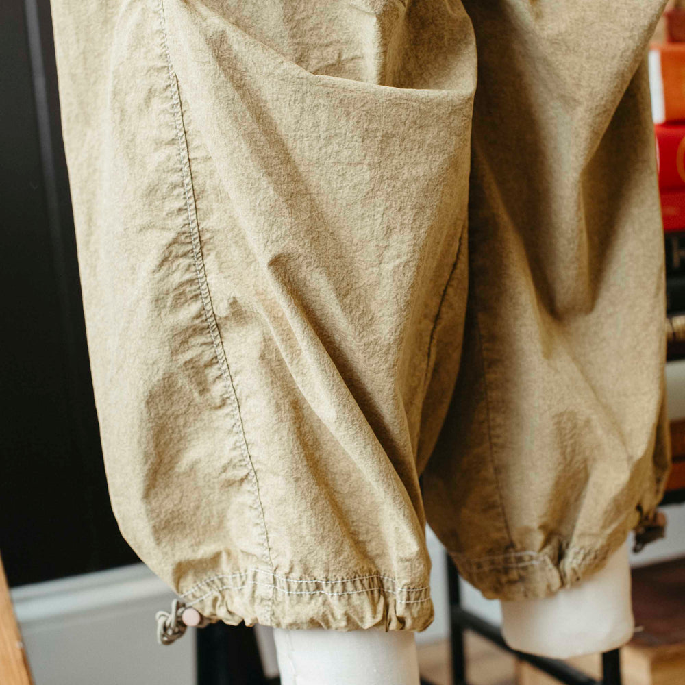 
                      
                        Pre-loved Khaki Parachute Pant - Size S
                      
                    