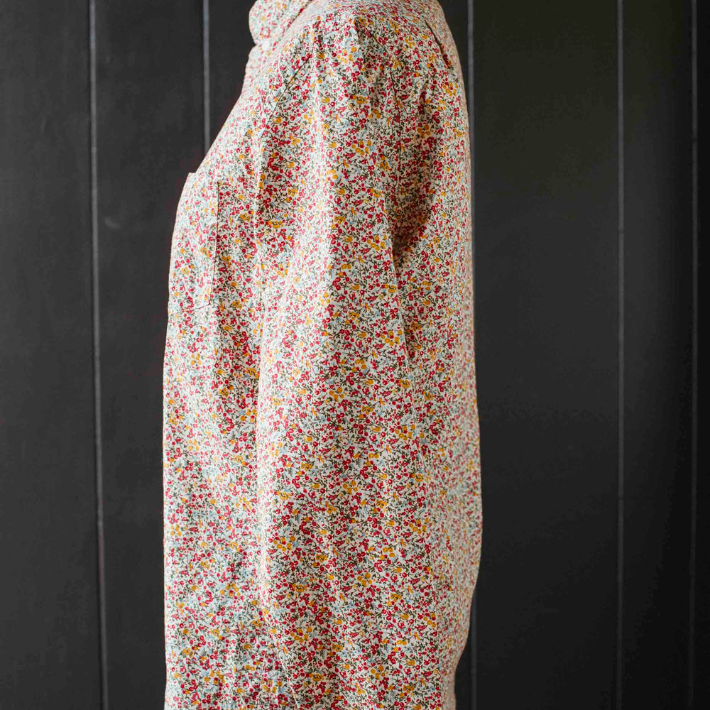 Pre-loved Unisex Petite Floral Button-down Top - Size M