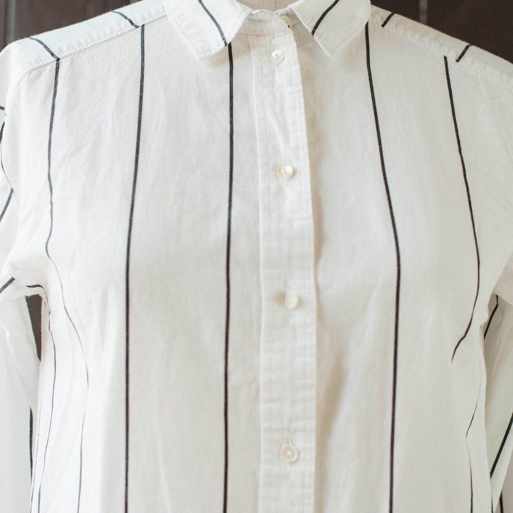 
                      
                        Pre-loved Black Striped Button-down Top - Size M
                      
                    